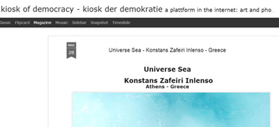 Kiosk of Democracy